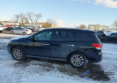 2015 Nissan Pathfinder Platinum/S/Sl/Sv из США, поврежденный, VIN 5N1AR2MN4FC605931